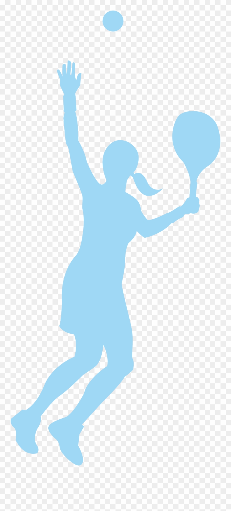 Tennis Girl Adobe Illustrator Clip Art - Png Download