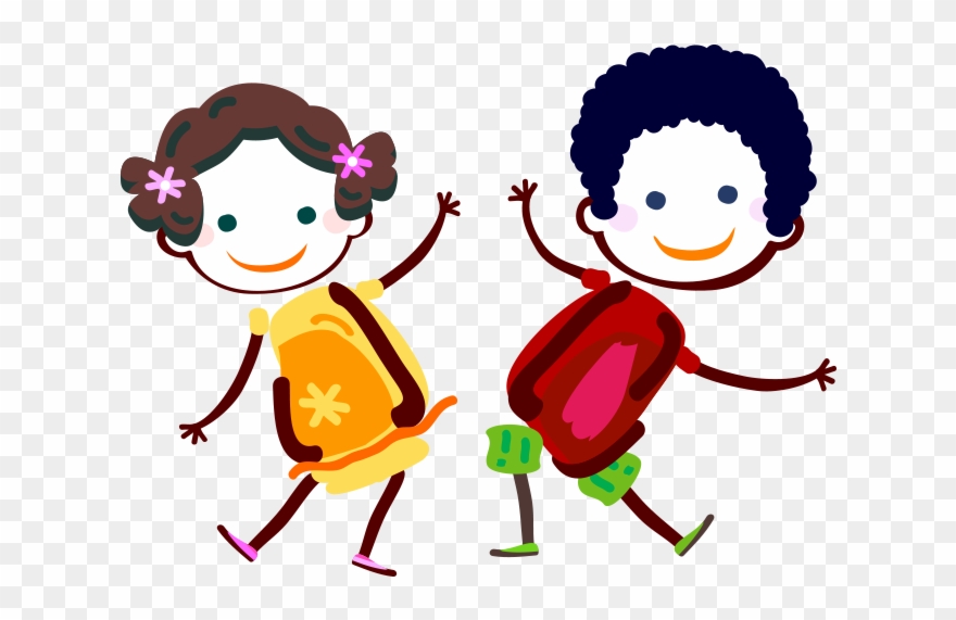 Square Dance Clip Art - Dans Eden Çocuk Çizim - Png Download
