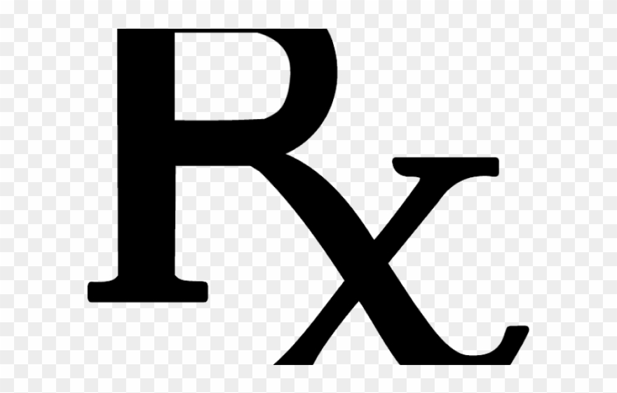 Rx Cliparts - Rx Prescription - Png Download