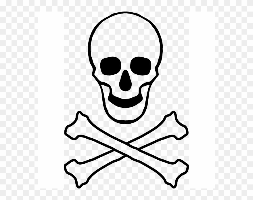 Skull And Bones Alpha Square - University College Cork R.f.c. Clipart
