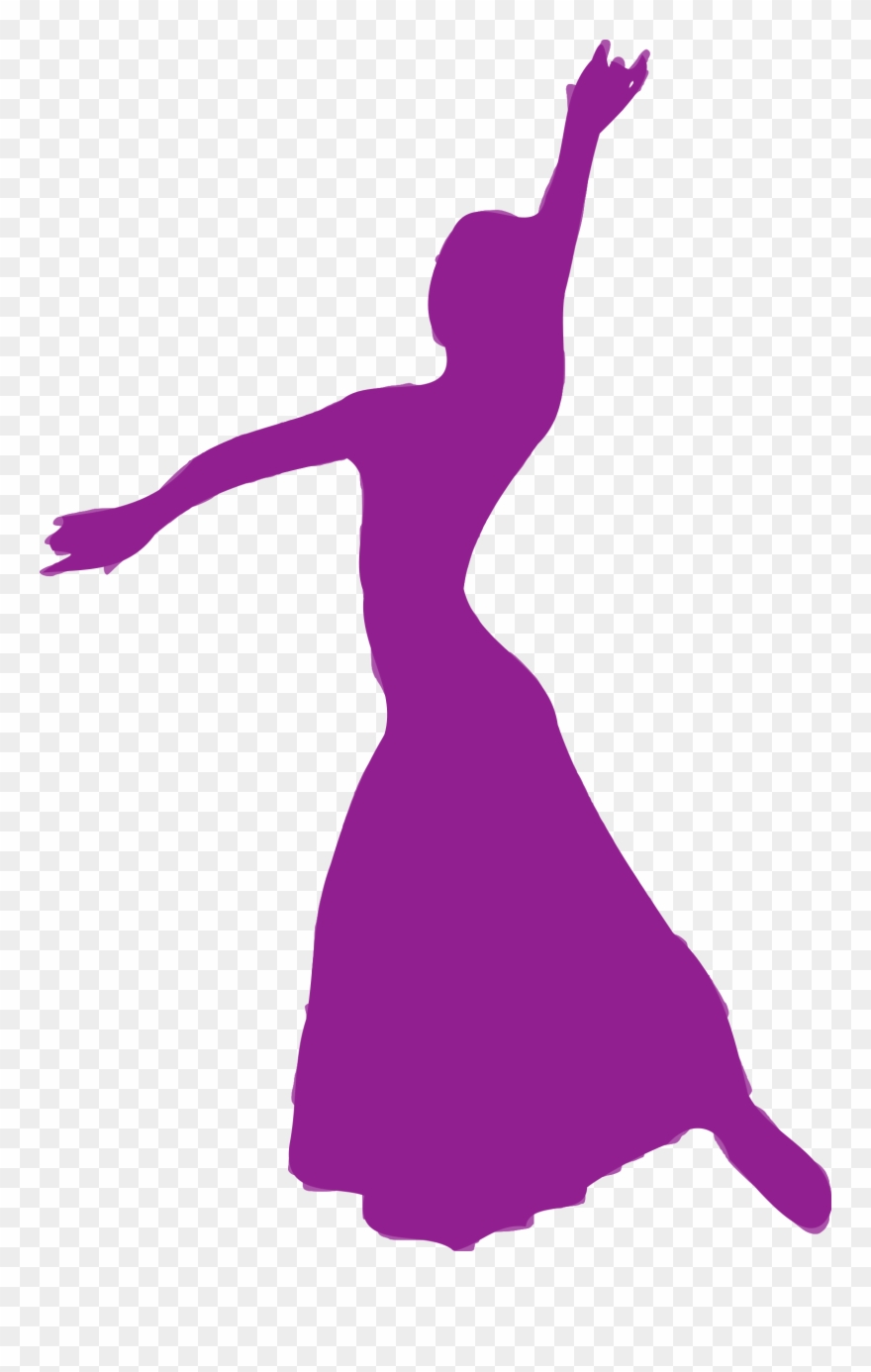 Dancer Clipart Purple - Dance - Png Download