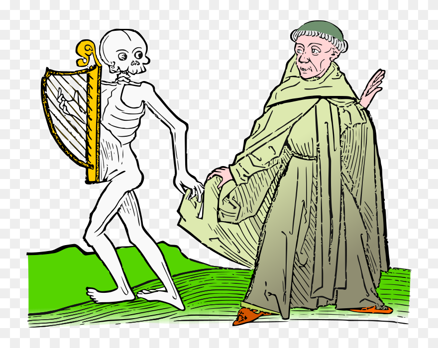 Dance Danse Macabre Death - Dance Clipart
