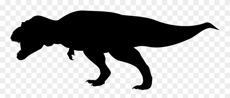 Tyrannosaurus Rex Silhouette Icons Png - T Rex Silhouette Clipart