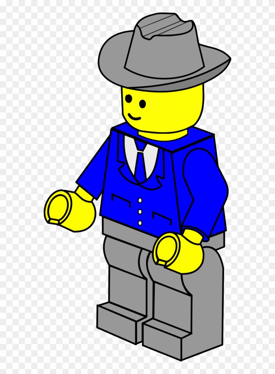 Clipart Clothes Construction Worker - Lego Characters Vector Png Transparent Png