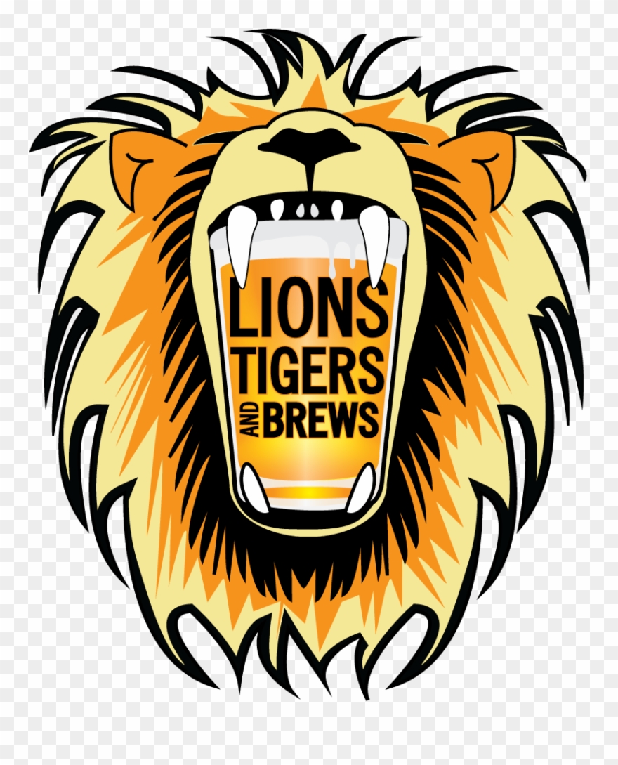 Lions Tigers & Brews - Beer Clipart