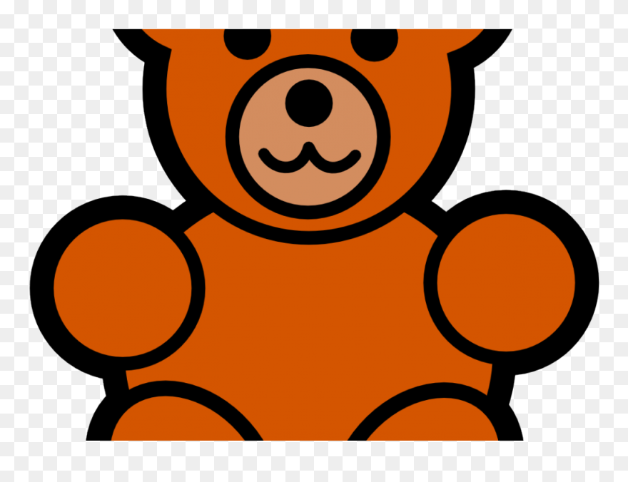 Teddy Bear Counter Clipart - Png Download
