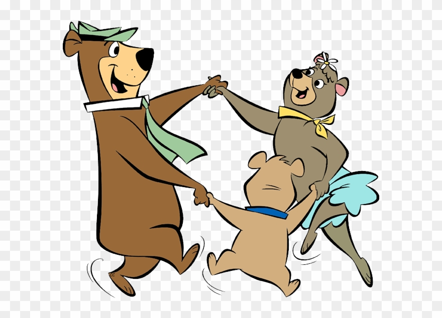 Cindy And Boo-boo Bear - Yogi Bear Boo Boo And Cindy Bear Clipart