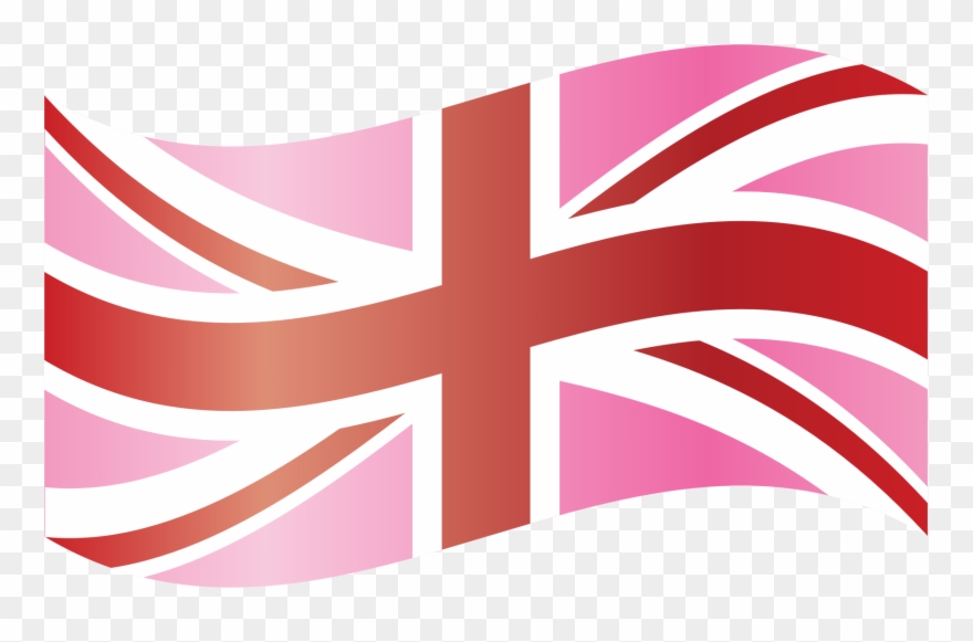 Big Image - Union Jack Flag Waving Clipart