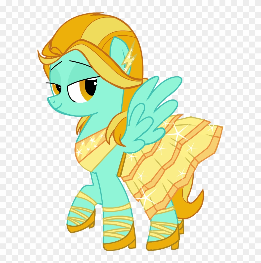 The Shining Peasant - Lightning Dust S Dress My Little Pony Clipart
