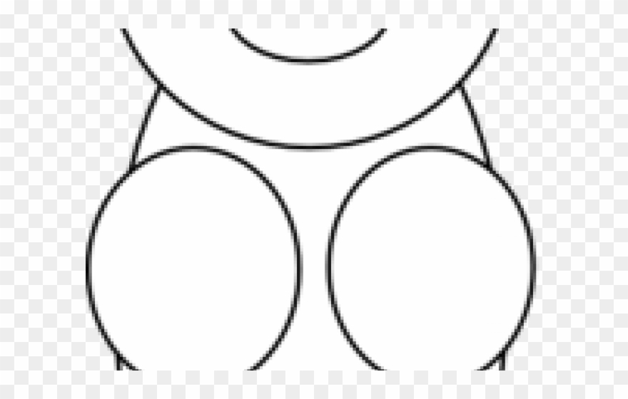 Gummy Bear Clipart Stencil - Clip Art - Png Download