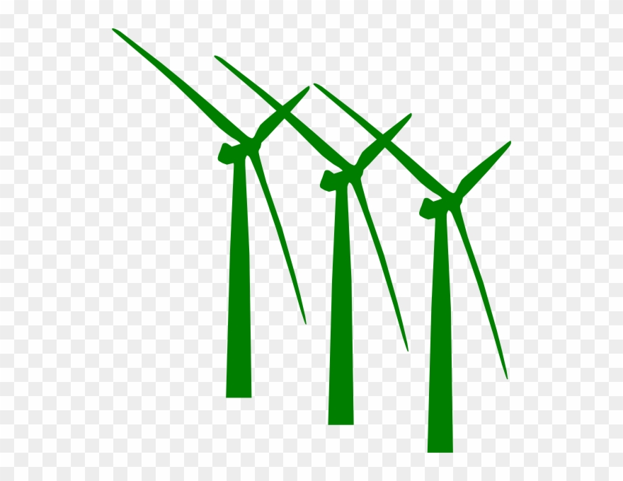 Wind Turbine Clip Art - Png Download