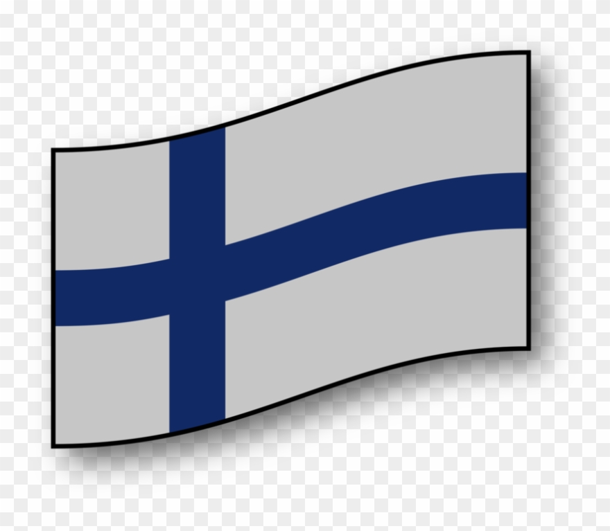 Flag Of Finland National Flag Christian Flag - Finland Clip Art - Png Download