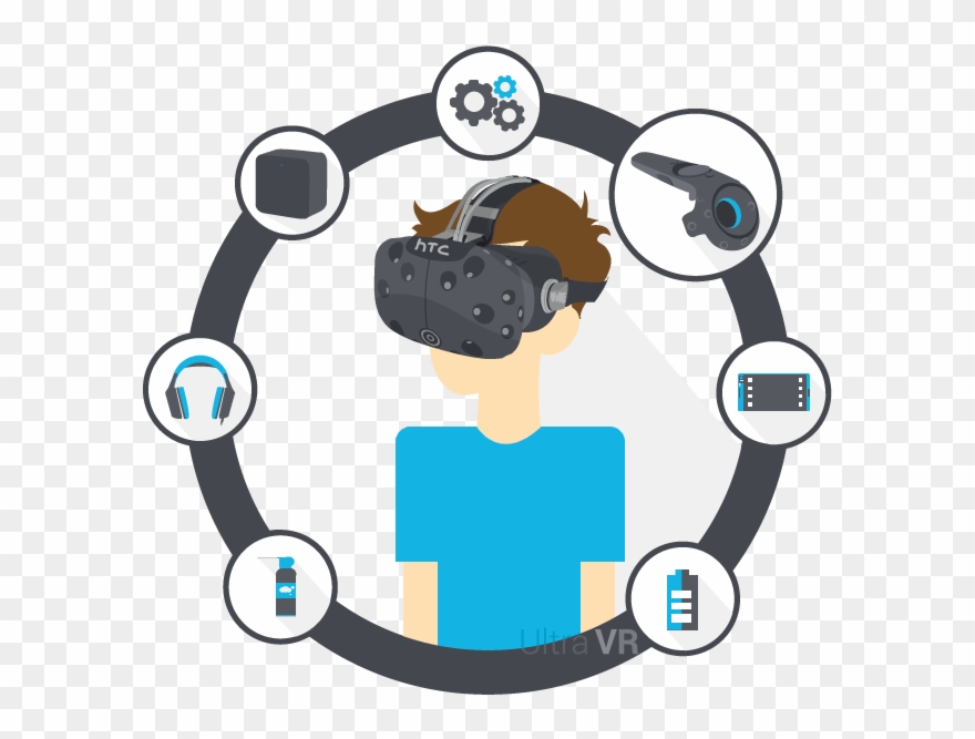 Factory Clipart Dirty Air - Htc Vive Headset Guide - Png Download