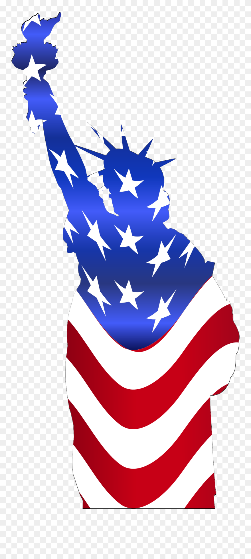 Statue Of Liberty Transparent Bg Clipart