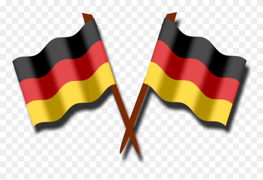 Flags - Clipart Germany Flag - Png Download