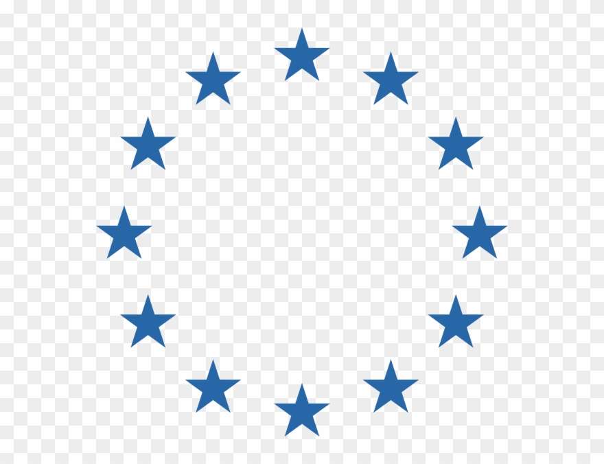 14 Stars In A Circle Clipart