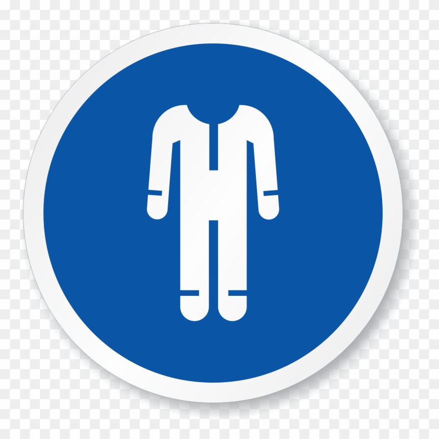 Full Body Harness Sign Clipart