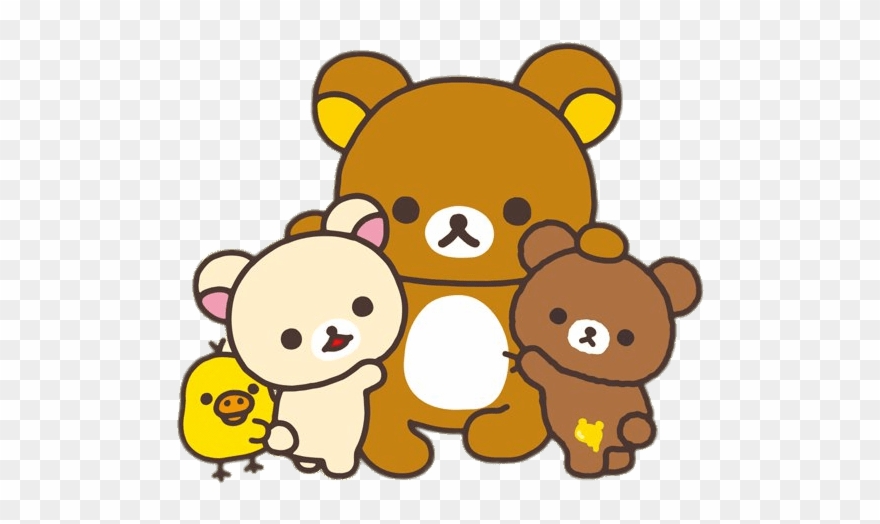 Hugging Clipart Transparent - Rilakkuma And Friends - Png Download