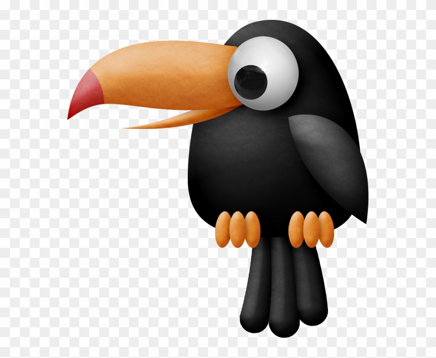 Toucan Clipart Safari Bird - Png Download
