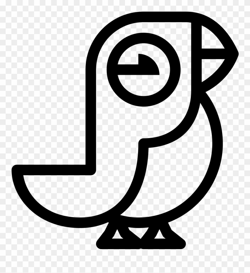 Eye Clipart Side View - Atlantic Puffin - Png Download