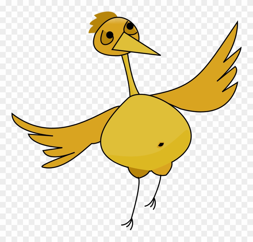Duck Chicken Bird Dance Animal - Hd Dancing Cartoon Bird Clipart