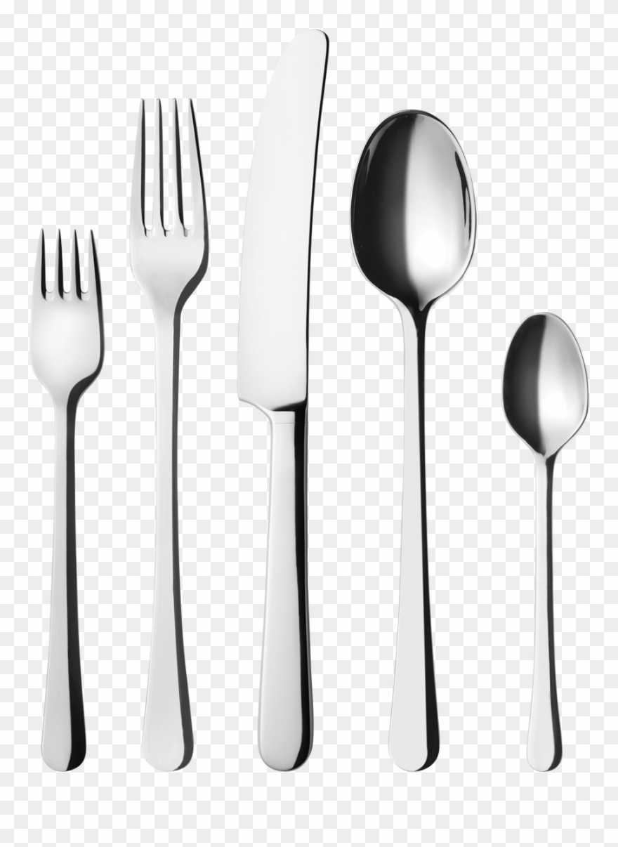 Spoon And Fork Png Clip Art Royalty Free Download - Cutlery Transparent Png