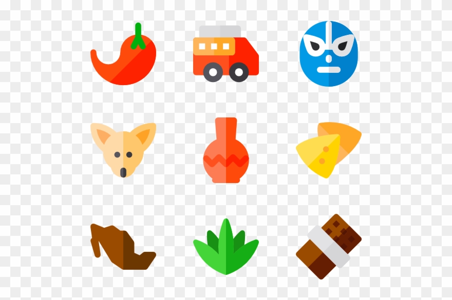 Clip Art Free Ethnic Icon Packs - Mexican Food Icon Png Transparent Png