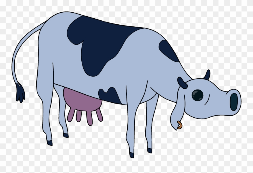Cow - Cow From Adventure Time Clipart