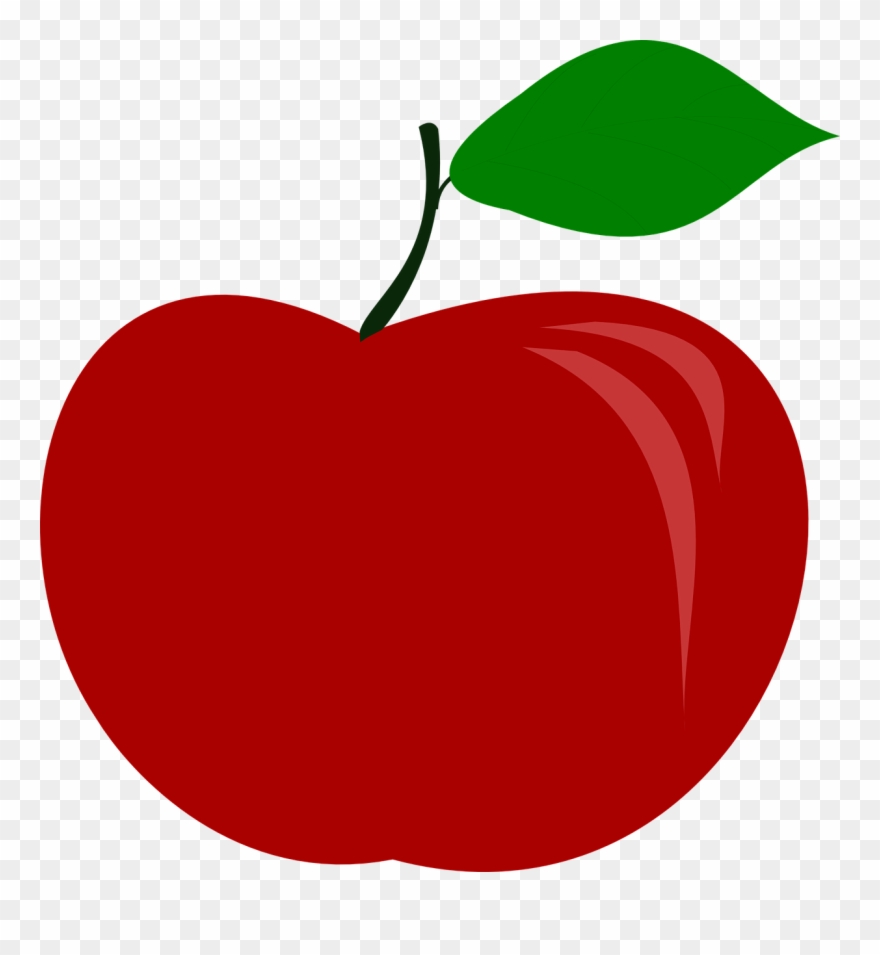 Food Clipart Fruit - Яблоко Вектор Пнг - Png Download