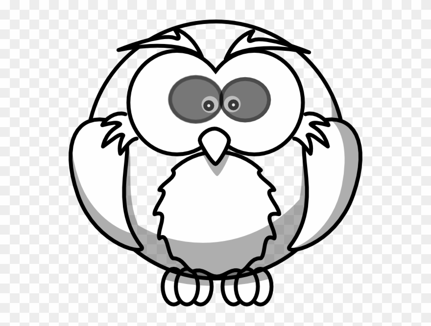 Large Eye Owl Svg Clip Arts 600 X 587 Px - Png Download