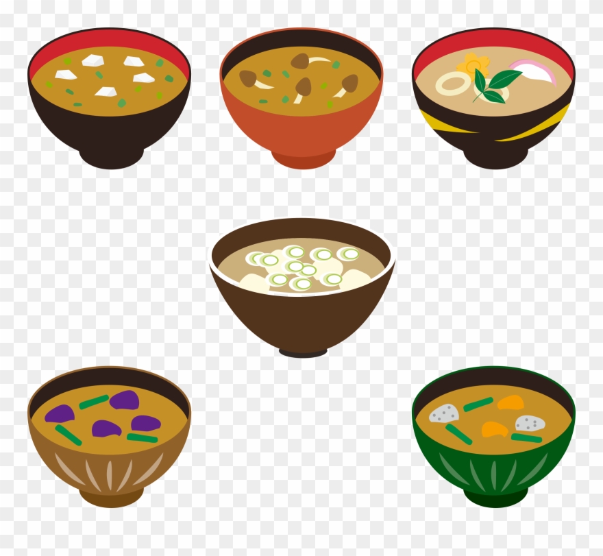 Indian Clipart Food - Miso Soup Clipart - Png Download