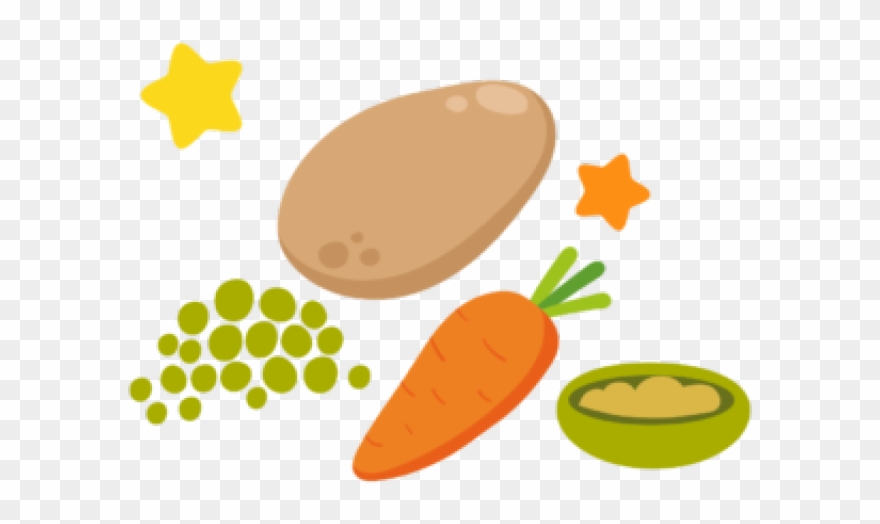 First Baby Food Clipart - Png Download