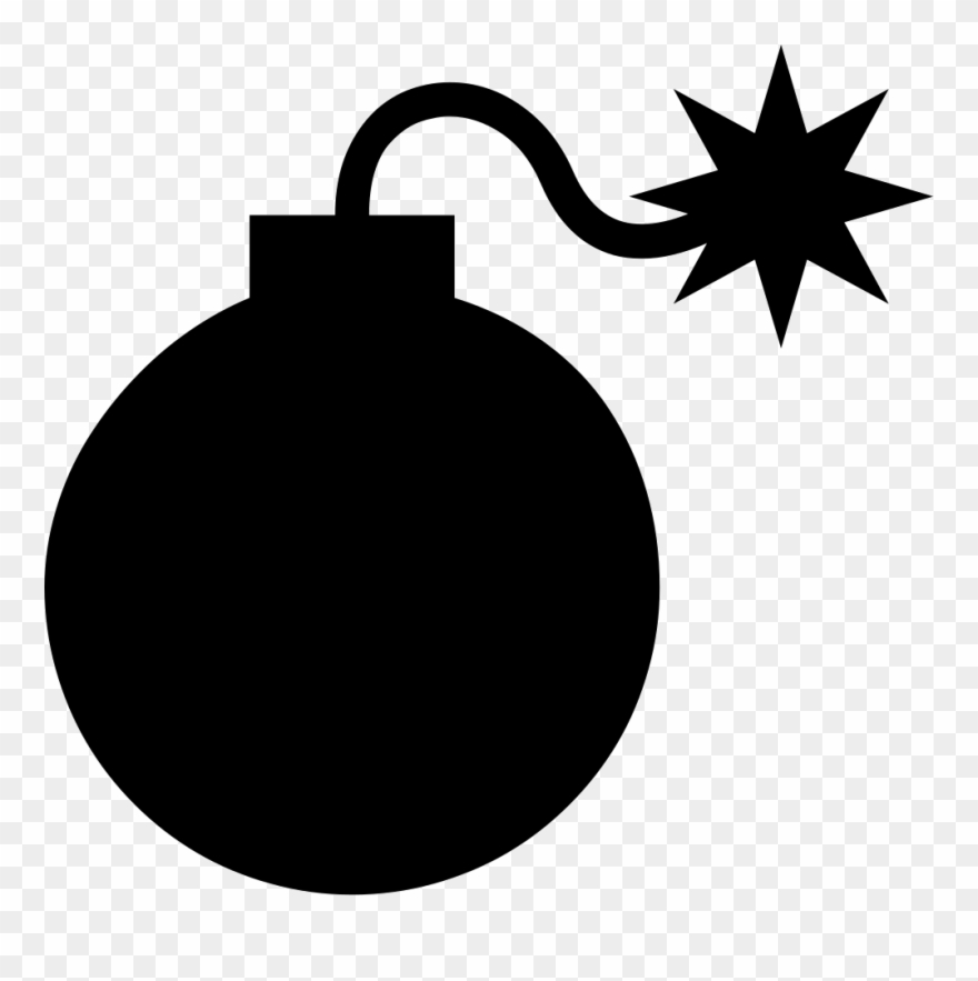 Bomb Svg Png Icon Free Download 425540 Onlinewebfonts - Bomb Svg Clipart