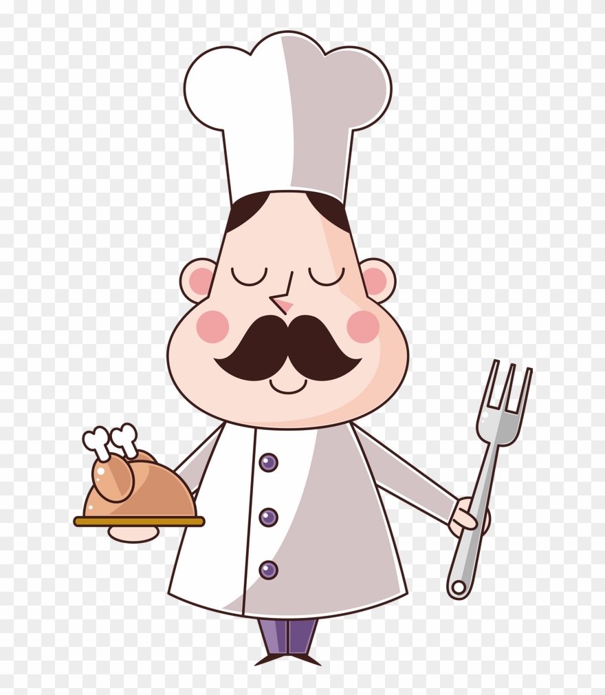 Cozinheiro Chef Cartoon Clipart