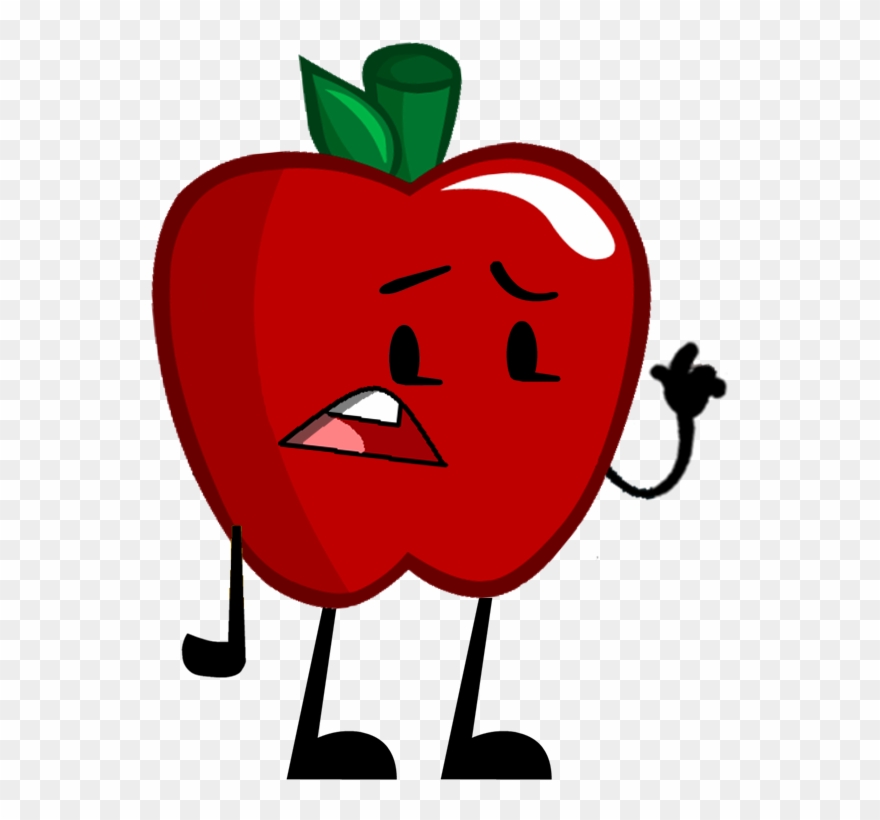 Button Drawing Artsy - Apple Bfdi Clipart