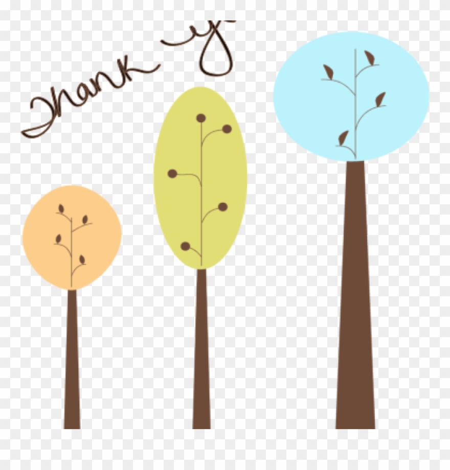 Thank You Clip Art Free Thank You Clip Art Thank You - Thank You Tree Png Transparent Png