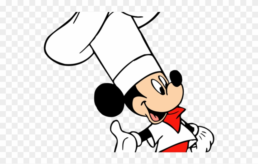 Thank You Clipart Disney - Mickey Cozinheiro - Png Download