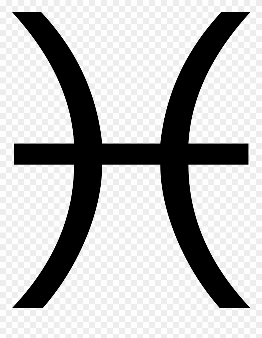 Featured Symbol - - Pisces Sign Clipart