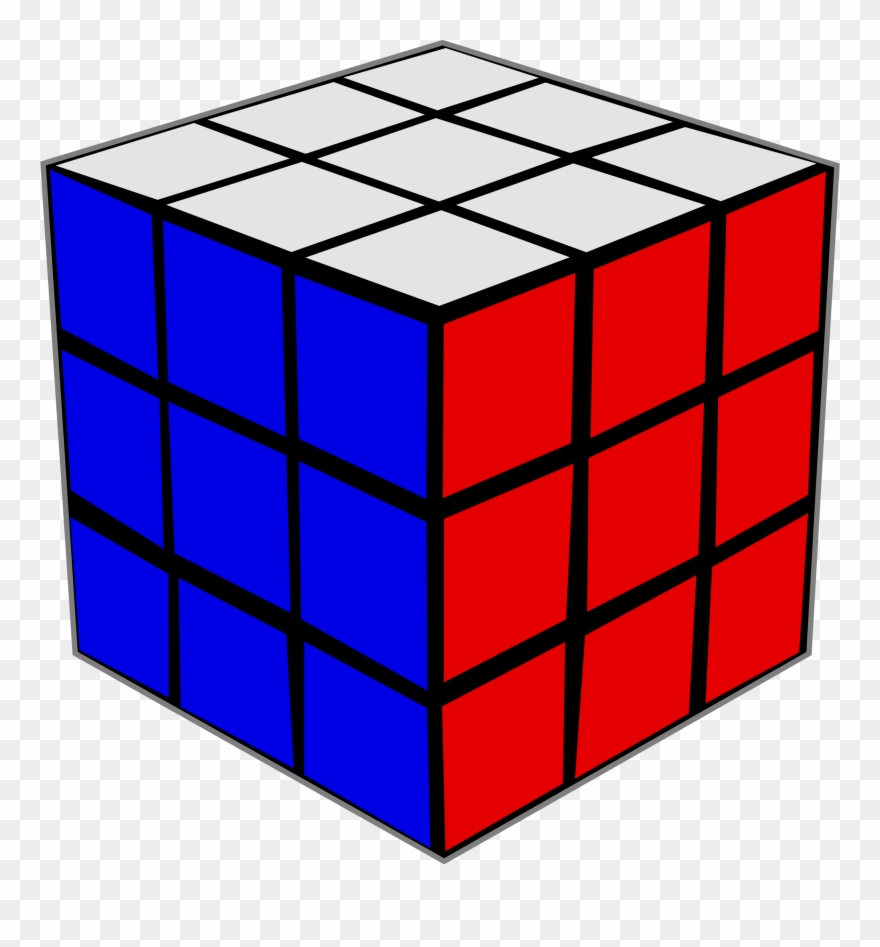 Clip Arts Related To - Rubik's Cube Svg - Png Download