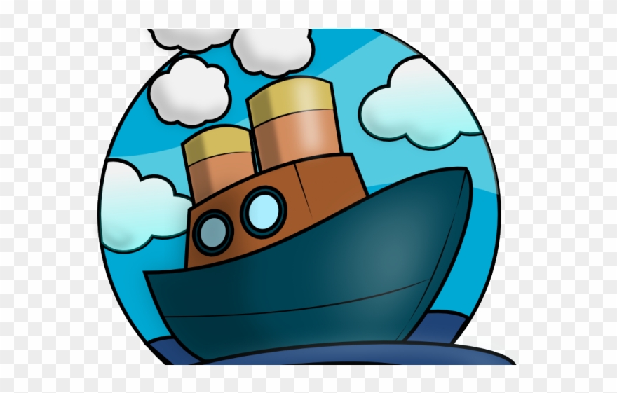 Travel Clipart Ship - Png Download