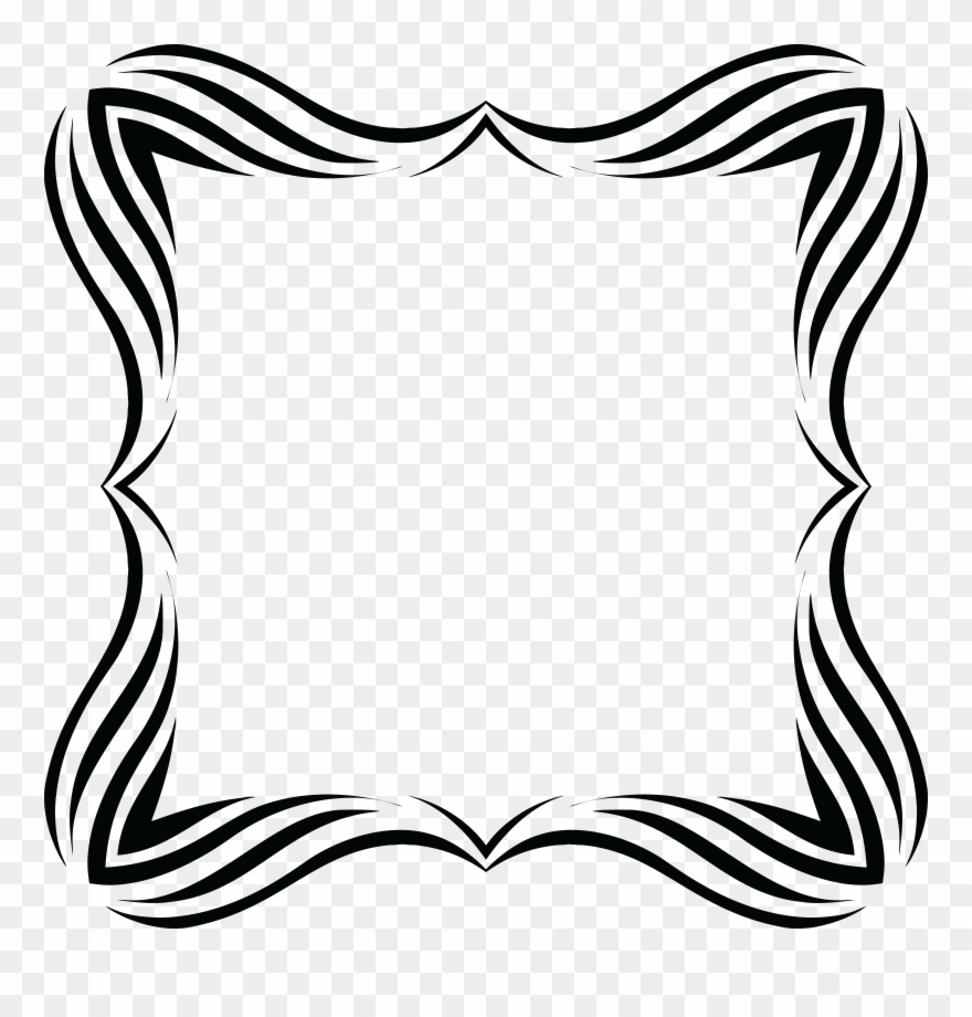 Free Clipart Images - Square Border Transparent Decorative - Png Download