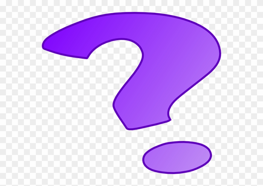 Question Mark Clip Art - Question Mark Gif Purple - Png Download