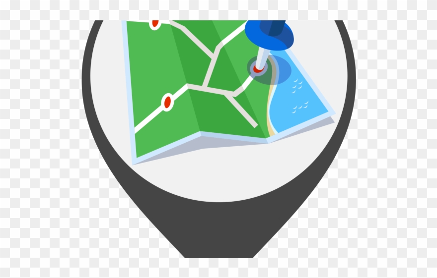 Travel Clipart Trail Map - Png Download