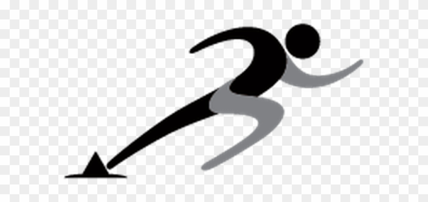Finish Line Clipart Track And Field - Track And Field Symbols - Png Download