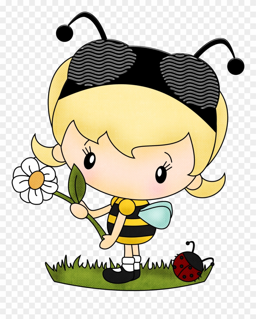 Ch B De Minus Abejitas Pinterest Bees - Em Bé Gái Hoạt Hình Clipart