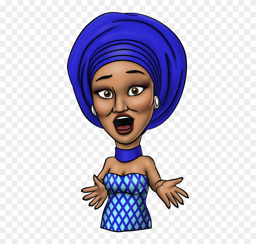 Clip Freeuse Download Afro Clipart Queen - Emoji Africain - Png Download