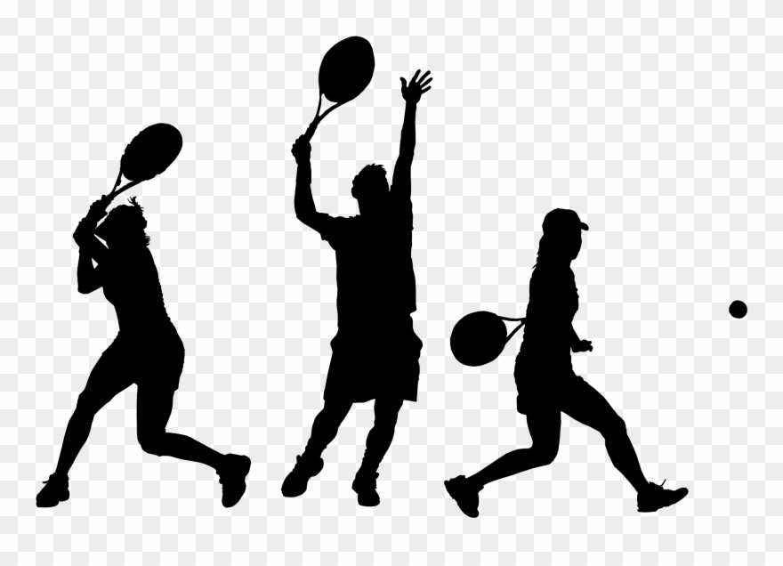 Tennis - Clipart - Sports Current Affairs 2017 Pdf - Png Download