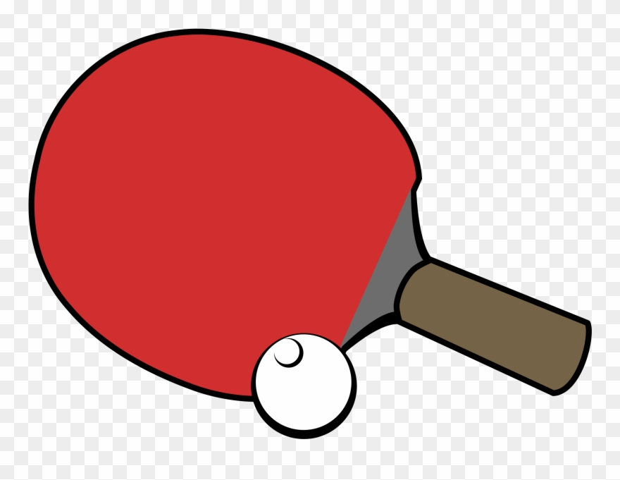 Graphic Transparent Colour Big Image Png - Clip Art Table Tennis