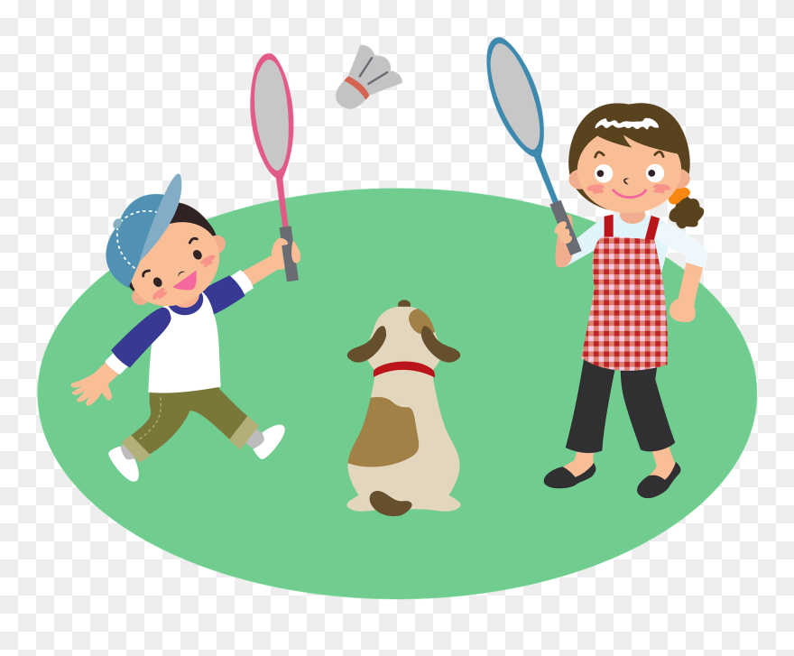 All Photo Png Clipart - Play Badminton Cartoon Png Transparent Png