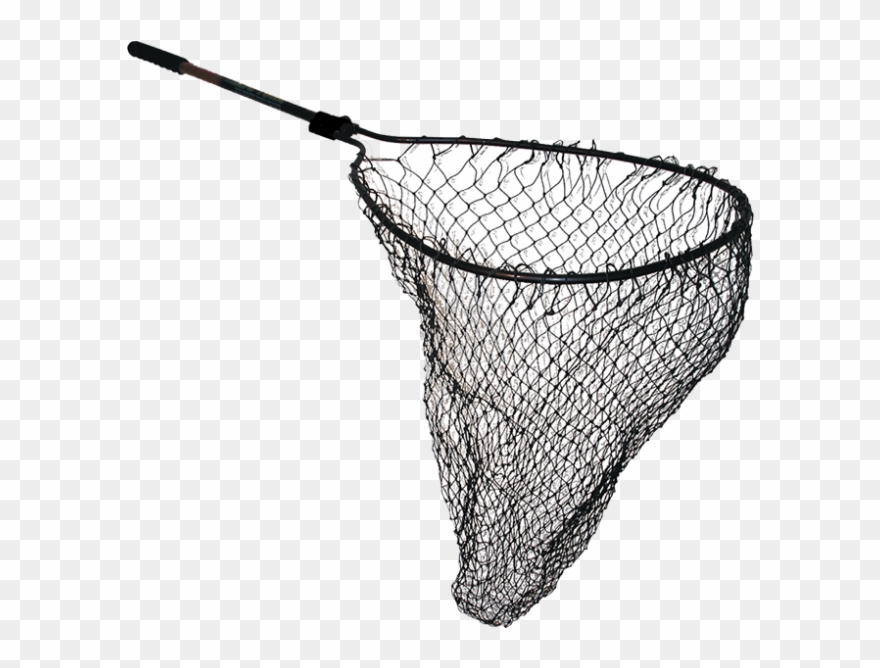 Net Clipart Badminton - Frabill Landing Net W/fibreglass Handle - Png Download